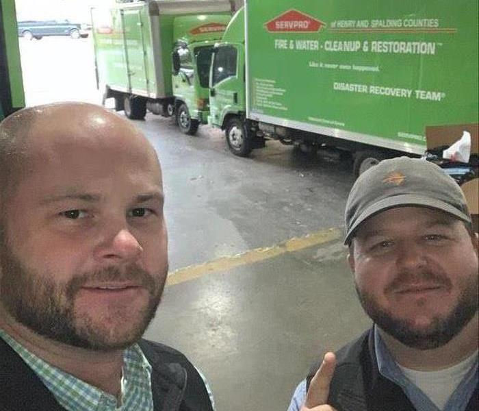New owners of SERVPRO of Decatur, Michael Crawford and Ryan Braswell